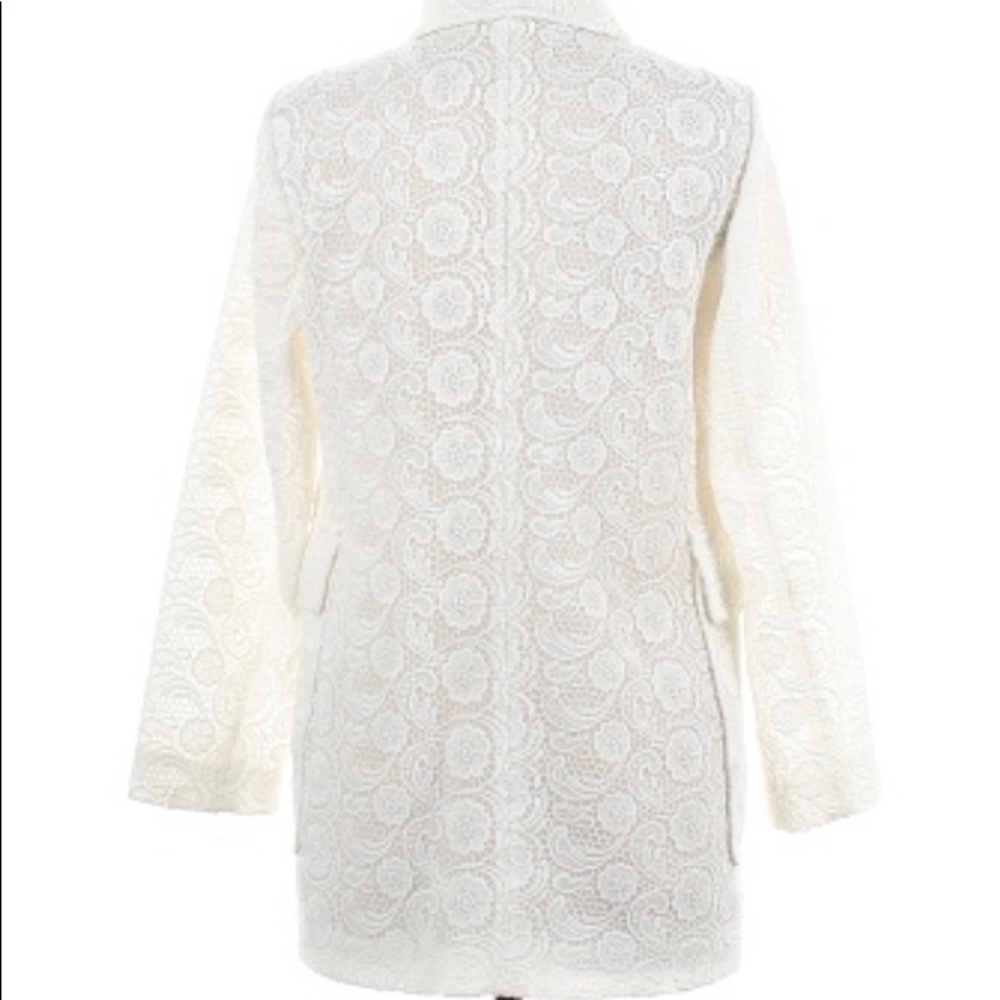 Zara Jacket with floral lace design - Picture 2 of 5